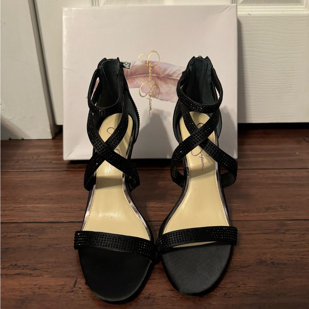 Jessica Simpson size 8.5 black heels